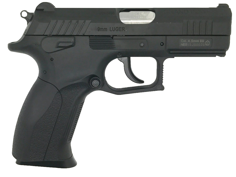 Grandpower P1MK7 Blowback Pistol (Co2 – 4.5mm – Black)
