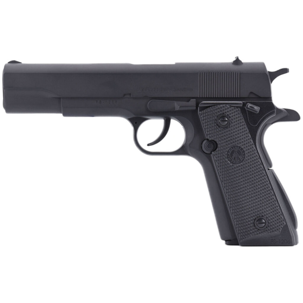 Hwasan M1911 Co2 Pistol (4.5mm – Black)