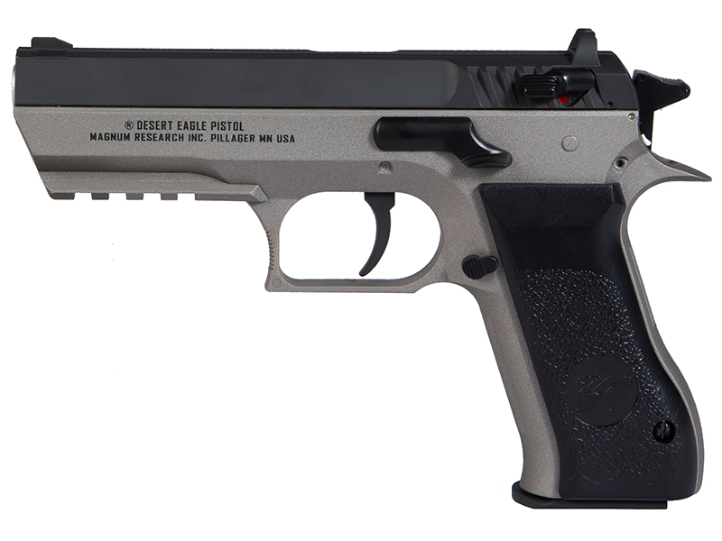 Magnum Research Inc. Baby Desert Eagle Co2 Non-Blowback Pistol (4.5mm/.177 – Cybergun – Dual-Tone – 958303)