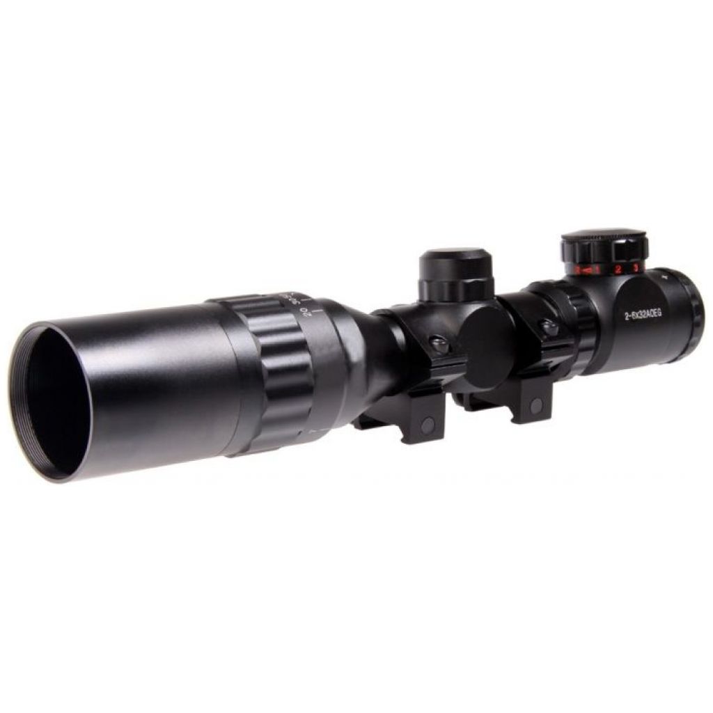 Duel Code 2-6×32 AEO Scope (Black)