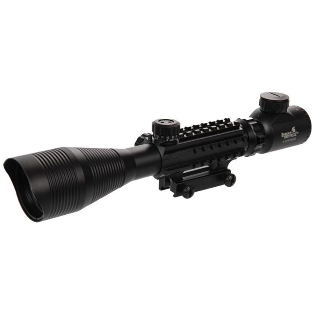 Lancer Tactical 4-12×50 EG Red and Green Sniper Scope