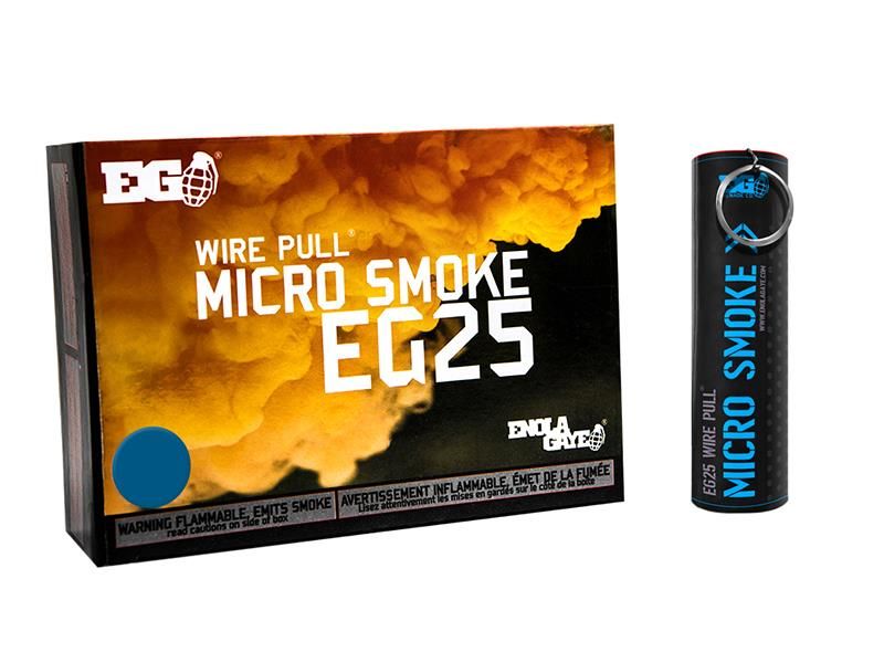 Enola Gaye EG25 Wire Pull Micro Smoke Grenade (EG25B – Blue)