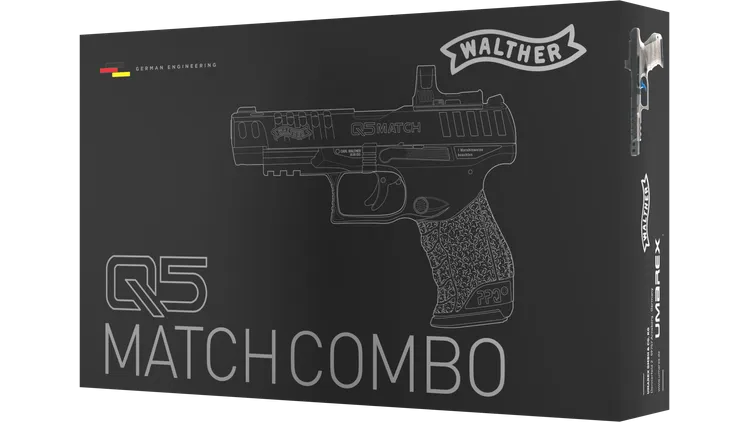 Umarex – 5.8421-1 Walther Q5 Match 5″ Combo Set by Umarex (WAQ5M)