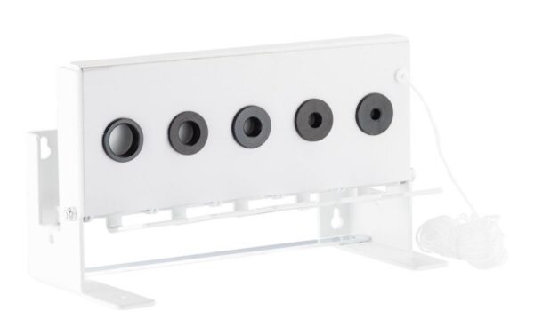 BO Manufacture Biathlon Type Mobile Target 5 Holes for Air Gun Pellets