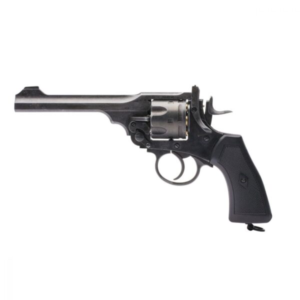 Webley MkVI .455 Service Air Revolver Battlefield Finish (6″ Barrel – .177/4.5mm)