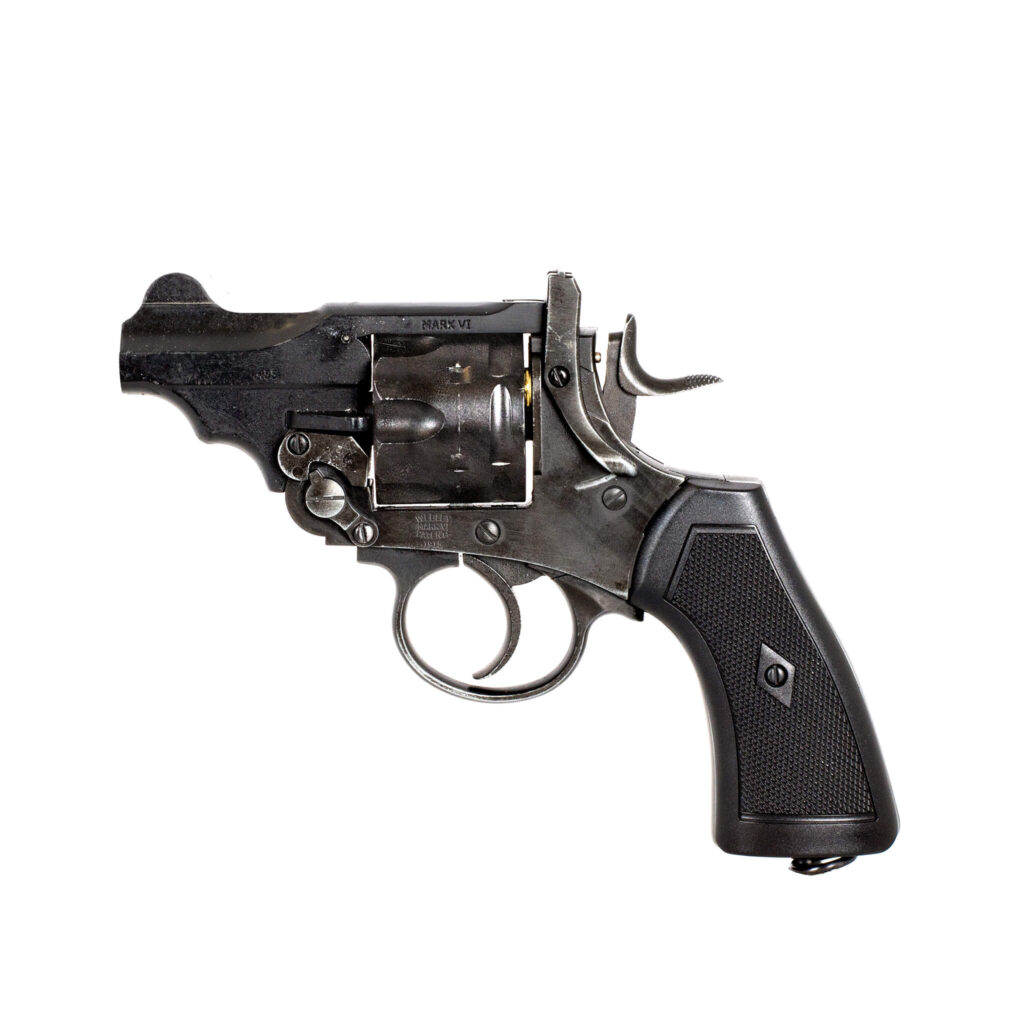 Webley MkVI .455 Service Air Revolver Battlefield Finish (2.5″ Barrel – .22/5.5mm)