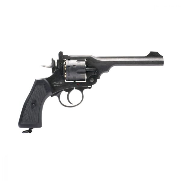 Webley MkVI .455 Service Air Revolver Battlefield Finish (6″ Barrel – .177/4.5mm)