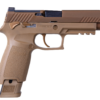 Sig Sauer M17 Coyote Tan Blowback 4.5mm/.177 Air Co2 Pistol (AIR-M17-177)