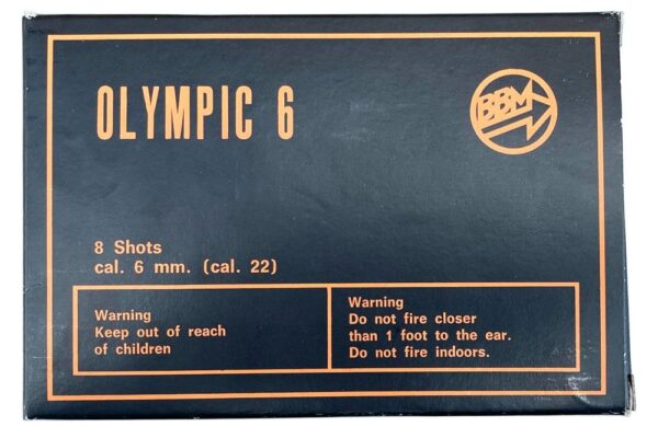 Bruni Revolver Olympic 6 (Cal.22 – BFG – BLUE – 900)