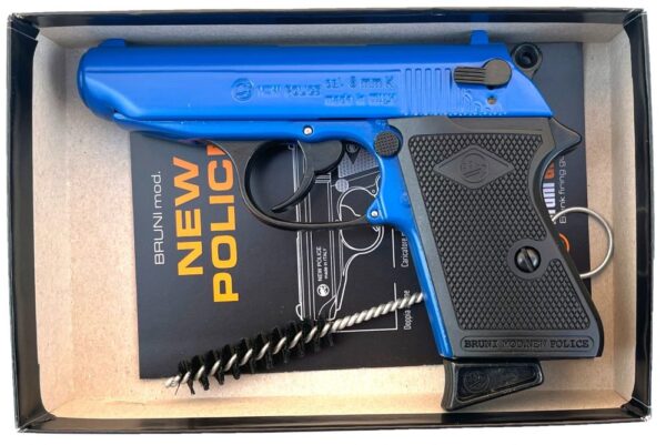 Bruni New Police Pistol (Cal.8 – BFG – BLUE – 2000)