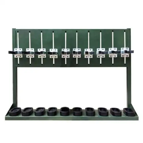 ACM Heavy Duty Steel Rifle Holder Display Racks with Adjustable Slots